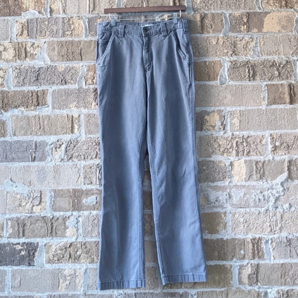 Carhartt Rugged Flex Relaxed Fit Canvas Work Pant W32 L31 Gravel Gray
